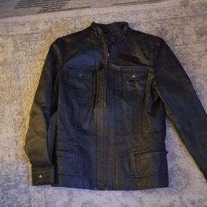 Prague Contemporary Vintage Leather Jacket
